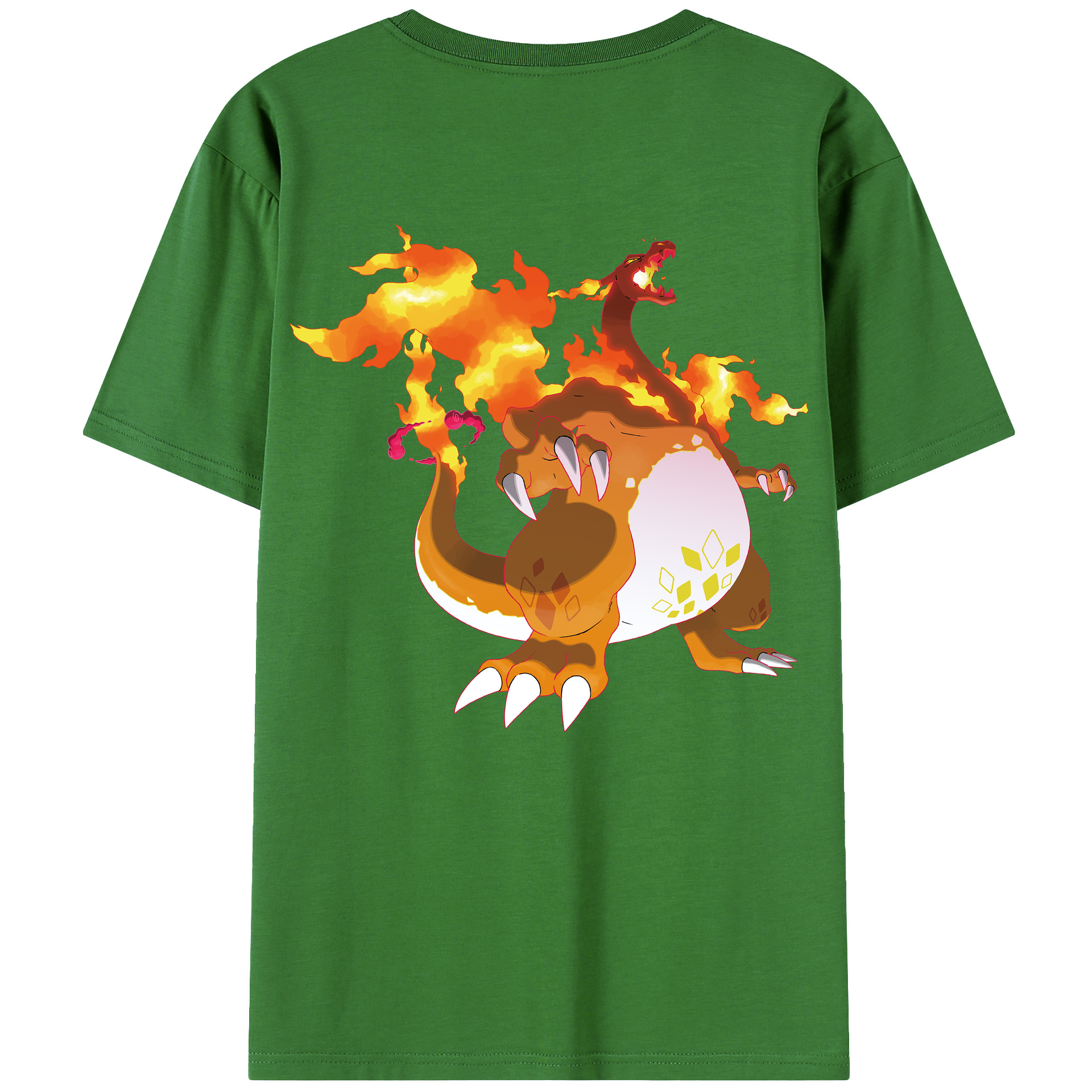 （画像用） ポケットモンスター Pokémon レディース半袖Tシャツ(バックプリント)
